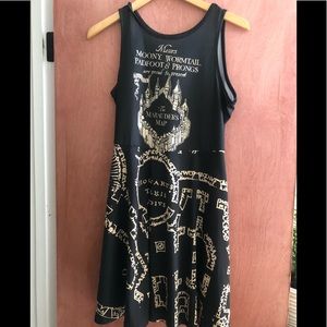 Harry Potter Maurader’s Map Dress